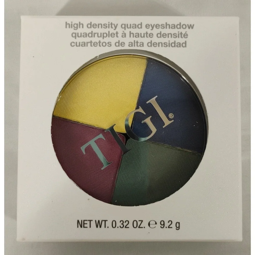 TIGI Professional Cosmetics High Density Quad Eyeshadow‎ Prostars 0.32oz USA